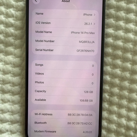 iPhone 14 Pro Max purple 🔓 unlocked! - Picture 3 of 4